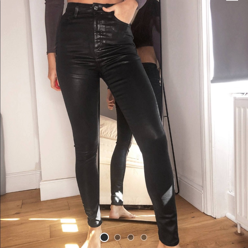 Faux Leather Pants